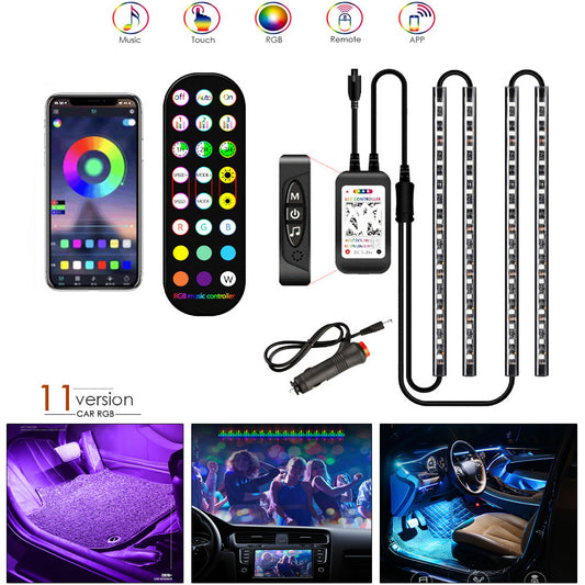 Styling Decorative Lamp LED Car Interior Light Waterproof